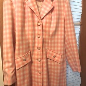 long jacket and skirt set